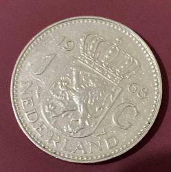 HOLLANDA 1968 1 GULDEN