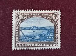 Güney Batı Afrika 1934_ 40_ damgalı pul