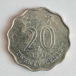 HONG KONG  1997    20  CENT