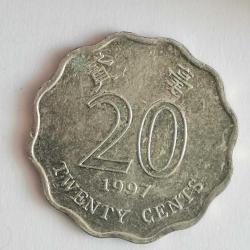 HONG KONG  1997    20  CENT