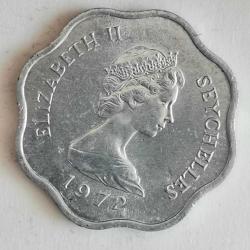 SEYŞELLER  1972  5  CENT