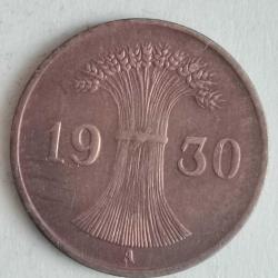 ALMANYA  1930 A   1  PFENNIG