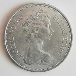 İNGİLTERE  1968   10  PENCE