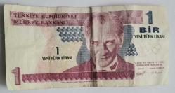TÜRKİYE  1  YENİ TÜRK LİRASI