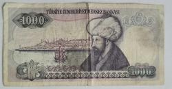 TÜRKİYE   1.000 TÜRK LİRASI