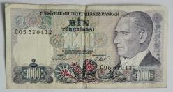 TÜRKİYE   1.000 TÜRK LİRASI
