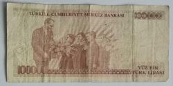 TÜRKİYE   100.000 TÜRK LİRASI