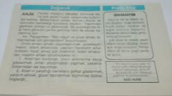 21 Eylül 1997-Orijinal Takvim Yaprağı-Doğum Günü-Söz,Nişan,Nikâh,Düğün ve Önemli Günler Hediyesi-Hicret Takvimi-Ayet(Hadis)-(İmam-ı Şafii(r.a.))-II.Abdülhamit'in Doğumu(1842)-Ahlak-Dekorasyon-Said-i Nursi