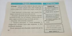 25 Eylül 1997-Orijinal Takvim Yaprağı-Doğum Günü-Söz,Nişan,Nikâh,Düğün ve Önemli Günler Hediyesi-Hicret Takvimi-Ayet(Hadis)-(Ebu Davud)-Niğbolu Zaferi(1396)-Efsane-Kandiller-İmam-ı Azam(r.a)