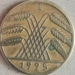 ALMANYA  1925 E  10 PFENNIG
