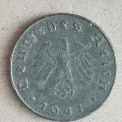 NAZİ ALMANYASI    1941 J     10  PFENNIG