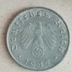 NAZİ ALMANYASI    1942  A     10  PFENNIG
