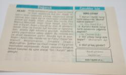 22 Ekim 1997-Orijinal Takvim Yaprağı-Doğum Günü-Söz,Nişan,Nikâh,Düğün ve Önemli Günler Hediyesi-Hicret Takvimi-Ayet(Hadis)(Ankebut 22)-Türkmenistan'ın Bağımsızlığı(1991)-Akaid-Soru-Cevap-Said-i Nursi(K.s.)