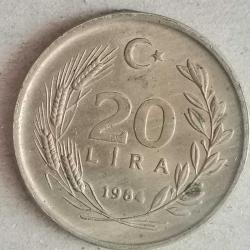 TÜRKİYE  1984   20  LİRA
