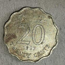 HONG KONG   1997  20 CENT