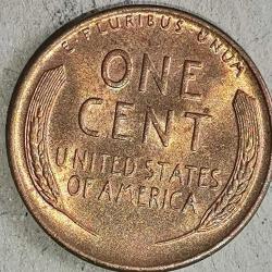 AMERİKA  1953 D   1  CENT  BUĞDAY CENTİ