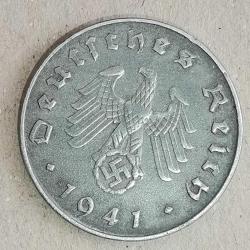 NAZİ ALMANYASI   1941 J      10  PFENNIG