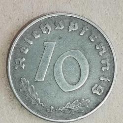 NAZİ ALMANYASI   1941 J      10  PFENNIG