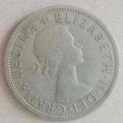 İNGİLTERE  1954  HALF CROWN