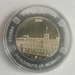 SPECIMEN  MONAKO  2005   2  EURO  DENEME PARASI