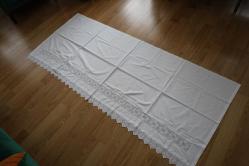 ARA DANTELLİ KARYOLA ETEĞİ *  95 - 210 CM