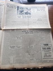 Yeni İstanbul Gazetesi - Turkish Newspaper - 3 Şubat 1955 - Tam zamanında yapılan açıklama yazan Mustafa Nermi Başmakale - Roma'da dün sabah yapılan toplantıda iki hükümet temsilcileri karşı karşıya Adnan Menderes Fatin Rüştü Zorlu fotoğraf - altın spekülasyonunu önlemek için tedbirler - Nehru'nun Kızıl Çin'i ziyaretinin meyvaları - Türkiye Irak Paktı hakkında açıklamalar - ABD Al Nasır Nuri Sait Paşa İle görüşecek - Ankara'ya tren seferleri bugün açılıyor - Samet Ağaoğlu'nun bütçe komisyonunda izahları - vatanım için yazan Şükûfe Nihal Başar Yazı Dizisi - Teodora isimli tanker kurtarılamadı - Pakize Başaran'ın eseri radyoda temsil edilecek - Damlataş mağarası hakkında - İzmir bekçileri vilayeti boykot etti - ağlayan keman yazan Pakize Başaran - 33 cezaevinde gördüklerim yazan Hasene Ilgaz - Sevil Berberi'ni seyrederken yazan Sadi Günel - ızdırap çekmeye zaman ayıran bir sanatçı İ. Galip Arcan yazan Nusret Safa Coşkun - Beşiktaş rakibi beykoz'la karşılaşıyor - Fenerbahçe - Galatasaray