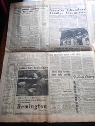 Yeni İstanbul Gazetesi - Turkish Newspaper - 19 Mart 1959 -  NATO ıslah edilmelidir IV yazan Seyfi Kurtbek Yazı Dizisi - Adnan Menderes dün Ürdün Başvekili İle 1 saat görüştü - Mısır'da General Kasım aleyhinde nümayişler - Büyük Doğu gazetesi hakkında Dün takibata geçildi - MacMillan Amerika yolunda - Celal yardımcı istifa mı etti - Ramazan vaazları - Çanakkale zaferi'nin yıl dönümü kutlandı - Nil perisi yazan Muazzez Aruoba Yazı Dizisi - İstanbul'da tiyatro sinema programı - Sirkeci paket postanesi yakında yıktırılacak - Tokat mebusu Rıza Ulusoy CHP'den ayrılmıyor - para kurları hakkında ek tebliğ - Adnan Menderes ve İsmet İnönü Bonn'a davet edildiler - Fenerbahçe Beşiktaş'ı 1 0 yenerek beyaz grup liderliğini kazandı fotoğraf - karagümrükle  Adalet dün yenişemediler - Milli güreş takımımız dün akşam yurda döndü - Güney Amerika futbol şampiyonası maçları - Beyaz grup puan cetveli - Çekler bizimle milli maç yapmak istiyor - günümüzün en sevilen Fransız şarkıcısı Yves Montand fotoğraf
