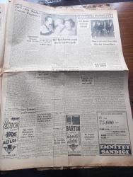 Yeni İstanbul Gazetesi - Turkish Newspaper - 1 Şubat 1955 - Türk İtalyan işbirliği yazan Mustafa Nermi Başmakale - Roma'da Türkiye İtalya görüşmeleri dün başladı - başvekilimiz Adnan Menderes ve hariciye vekilimiz Fuat Köprülü Dün Roma'da Piazza Venezia meçhul asker abidesine bir çelenk koymuşlar ve saygı duruşunda bulunmuşlardır fotoğraf - Formoza meselesi güvenlik konseyinde - vali Fahrettin Kerim Gökay'ın gazetecilerle yemekli bir hasbihali fotoğraf - Türk Yunan Ticaret anlaşması tasdik edildi - Dumlupınar davasında dünkü duruşma - vatanım için yazan Şükûfe Nihal Başar Yazı Dizisi - M. Kemal Öke Bugün toprağa veriliyor - Nuri Sait Paşa'nın evinde dün bir toplantı yapıldı - 65 milyon lira sermayeli tütün Bankası kuruluyor - ölümünün yıldönümü münasebetiyle Neyzen Tevfik yazan Münir Süleyman Çapanoğlu - ağlayan keman yazan Pakize Başaran - İstanbul belediyesi şehir tiyatrolarında beyaz güvercin ve geçti bor'un pazarı oyunu - Frank Sinatra ve Donna Reed yan yana fotoğraf - Nobel