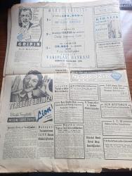Yeni İstanbul Gazetesi - Turkish Newspaper - 1 Şubat 1955 - Türk İtalyan işbirliği yazan Mustafa Nermi Başmakale - Roma'da Türkiye İtalya görüşmeleri dün başladı - başvekilimiz Adnan Menderes ve hariciye vekilimiz Fuat Köprülü Dün Roma'da Piazza Venezia meçhul asker abidesine bir çelenk koymuşlar ve saygı duruşunda bulunmuşlardır fotoğraf - Formoza meselesi güvenlik konseyinde - vali Fahrettin Kerim Gökay'ın gazetecilerle yemekli bir hasbihali fotoğraf - Türk Yunan Ticaret anlaşması tasdik edildi - Dumlupınar davasında dünkü duruşma - vatanım için yazan Şükûfe Nihal Başar Yazı Dizisi - M. Kemal Öke Bugün toprağa veriliyor - Nuri Sait Paşa'nın evinde dün bir toplantı yapıldı - 65 milyon lira sermayeli tütün Bankası kuruluyor - ölümünün yıldönümü münasebetiyle Neyzen Tevfik yazan Münir Süleyman Çapanoğlu - ağlayan keman yazan Pakize Başaran - İstanbul belediyesi şehir tiyatrolarında beyaz güvercin ve geçti bor'un pazarı oyunu - Frank Sinatra ve Donna Reed yan yana fotoğraf - Nobel