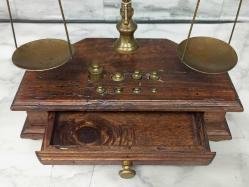 ANTİKA KOLEKSİYONLUK PİRİNÇ KUYUMCU / ECZACI TERAZİSİ