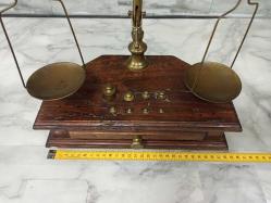 ANTİKA KOLEKSİYONLUK PİRİNÇ KUYUMCU / ECZACI TERAZİSİ