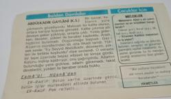 22 Aralık 1997-Orijinal Takvim Yaprağı-Doğum Günü-Söz,Nişan,Nikâh,Düğün ve Önemli Günler Hediyesi-Hicret Takvimi-Ayet(Hadis)(Ahmed Rufai)-III.Murat'ın Tahta Çıkışı(1674)-Abdülkadir Geylani(k.s.)-Melekler-Hikmetler