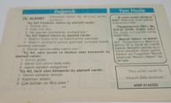 25 Aralık 1997-Orijinal Takvim Yaprağı-Doğum Günü-Söz,Nişan,Nikâh,Düğün ve Önemli Günler Hediyesi-Hicret Takvimi-Ayet(Hadis)(Buhari)-İsmet İnönü Öldü(1973)-Üç Alamet-Arap Atasözü