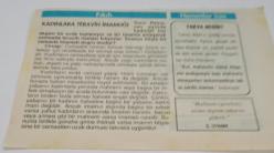 31 Aralık 1997-Orijinal Takvim Yaprağı-Doğum Günü-Söz,Nişan,Nikâh,Düğün ve Önemli Günler Hediyesi-Hicret Takvimi-Ayet(Hadis)(Hadis-Buhari)-RAMAZAN'ın Başlangıcı-Kadınlara Teravih İmamlığı-Takva Nedir?-S.Uyanık