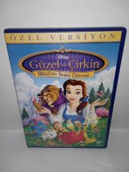 Dvd Disney Güzel ve çirkin Belle'nin sihirli dünyası özel versiyon. Orijinal. Türkçe dublaj. Disk tertemiz. Sorunsuz çalışıyor. koleksiyonluk