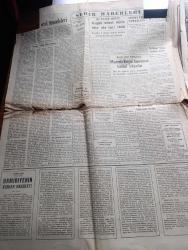 Yeni İstanbul Gazetesi - Turkish Newspaper - 21 Ekim 1951 - Doğu dünyası ve komünistlik yazan Mustafa Nermi Başmakale - İngiliz ve Mısır kuvvetleri dün ikinci defa olarak çarpıştılar - Kore'de müttefik ve komünist irtibat subayları dün mütareke mevzunda anlaştılar - Kore'ye başka birlik gönderilmeyecek - tecavüz eden bir Bulgar denizaltısı Karadeniz'de batırıldı - Demokrat Parti Kongresi dün sona erdi - Fırat bölgesinde eski bir mabet bulundu - hamidiyenin korsan harekatı yazan Deniz albayı Tevfik İnci Yazı Dizisi - Galatada Bir esrar tekkesi basıldı - W. Somerset Maugham'ın filme alınan üç hikayesi Trio - Betty Grable çocukları için Beyaz perdeyi terke hazır - dünya hikaye müsabakası gözler yazan K.T. Mohamed - Ordu karması 1 Fenerbahçe 1 - Beşiktaş Galatasaray'ı 2-0 yendi fotoğraf - Fransa'nın büyük terzilerinden Pierre Balmain'in tavsiyeleri - Philips radyo - çapamarka - Jawa motosiklet - Gibson buzdolabı - Ankara casusu Çiçero 24 Ekim'den itibaren İnci Şark Marmara sinemalarında