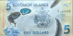 Solomon Adası Kağıt Para Çil kondüsyondadır orjinaldir