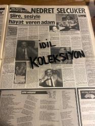 MERHABA GAZETESİ - DOĞUM GÜNÜ HEDİYESİ (TURKİSH - NEWSPAPER) - 9 EKİM 1985 - SAYI : 41 - TAM TAKIM 12 SAYFADIR -Zeki Müren-Güngör Bayrak-Çiğdem Tunç-Ferdi Tayfur-Necla Nazır-Seda Sayan-Bahar Öztan-Hüseyin Emre-Nilgün Akçaoğlu-Nil Burak-Sibel Egemen-Selçuk Aslan-Süha Özger-Bilge Olgaç-Nazan Saatçi-Recep Kaymak-Gönül Şenay-Melih Fırat-Deniz Erkanat-İskender Doğan-Ayşen Cansev-Nükhet Duru-Kadir İnanır-Zühal Olcay-Jacklin Jackson-Kemal Sunal-Şener Şen-Müjde Ar-Hülya Avşar-Ahu Tuğba-Yaprak Özdemiroğlu-Güngör Bayrak-Nükhet Duru-Ajda Pekkan-Burçin Orhon-Ayşegül Nadir-Suna Kan-Zerrin Özer-Anne Özer-Hülya Süer-Ahmet Özhan-Nedret Selçuker-Salim Rıza Kırkpınar-Selçuk Saltık-Karacaoğlan-Dadaloğlu-Fuzuli-Nedim-Tevfik Fikret-Ahmet Haşim-Yahya Kemal-Nazım Hikmet-Ahmet Şükrü-Fazıl Hüsnü Dağlarca-Orhan Veli-Melih Cevdet-Anday-Cahit Sıtkı Tarancı-Cemal Süreya-Metin Eloğlu-İlhan Geçer-Fahri Karakoç-Ülkü Tamer-Ahmet Arif-Neyzen Tevfik-Ahmet Muhip Dıranas-Orhan Seyfi Orhon-Ömer Bedrettin Uşaklı-Ahmet Kutsi