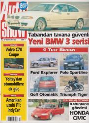 AUTO SHOW   29 NİSAN 1997 SALI - SAYI: 17   HAFTALIK ESKİ OTOMOBİL DERGİLERİ