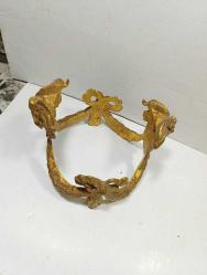 RF41-----KOÇ BAŞI DEKORLU PİRİNÇ OBJE