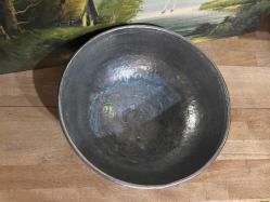 Antika bakır kap 1 kg ağırlığında 29,5 cm çapında 13 cm yüksekliğinde