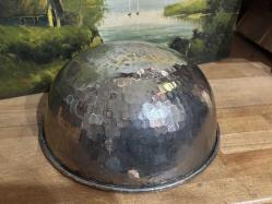 Antika bakır kap 1 kg ağırlığında 29,5 cm çapında 13 cm yüksekliğinde