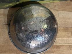 Antika bakır kap 1 kg ağırlığında 29,5 cm çapında 13 cm yüksekliğinde