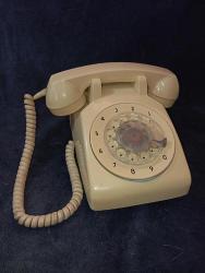 Antika Çevirmeli Telefon bagalit kasa  PTT damgali