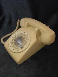 Antika Çevirmeli Telefon bagalit kasa  PTT damgali