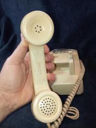 Antika Çevirmeli Telefon bagalit kasa  PTT damgali