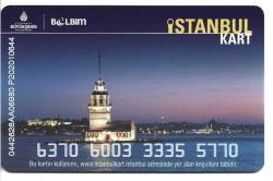 K = ULAŞIM  KARTI ( İSTANBUL ) İSTANBUL KART ( KULLANILMAMIŞ ) SIFIR ve NADİR