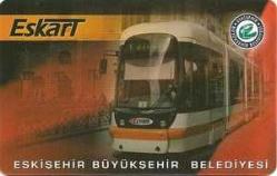 K = ULAŞIM  KARTI ( ESKİŞEHİR ) ES  KART ( KULLANILMAMIŞ ) SIFIR ve NADİR