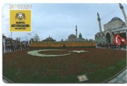 K = ULAŞIM  KARTI ( KONYA ) EL  KART ( KULLANILMAMIŞ ) SIFIR ve NADİR