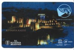 K = ULAŞIM  KARTI ( KÜTAHYA ) KART  43 ( KULLANILMAMIŞ ) SIFIR